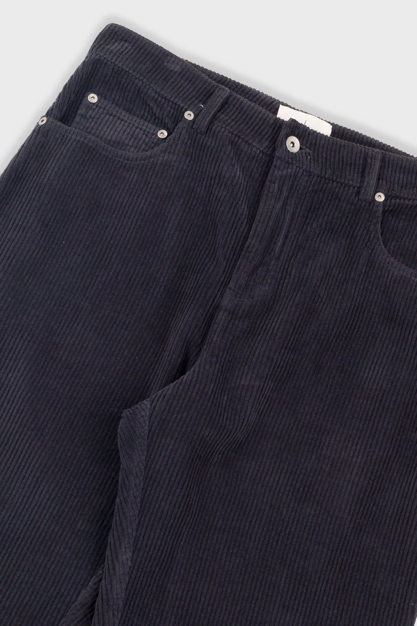 Barrel Leg Trouser - Smoke Grey Chunky Cord sold by Folk product image thumbnail 5