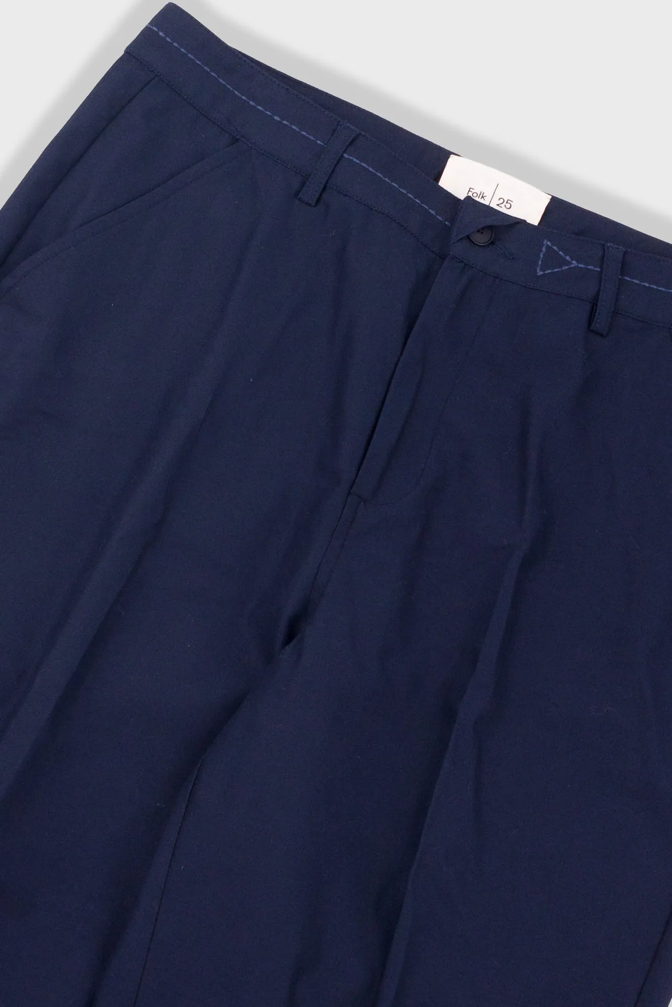 Anniversary Slim Leg Pant - Navy sold by Folk product image thumbnail 5