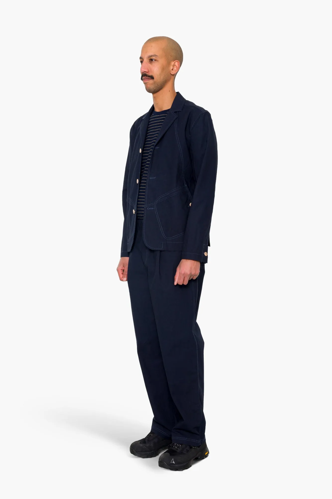 Anniversary Blazer - Navy Ripstop sold by Folk product image thumbnail 3