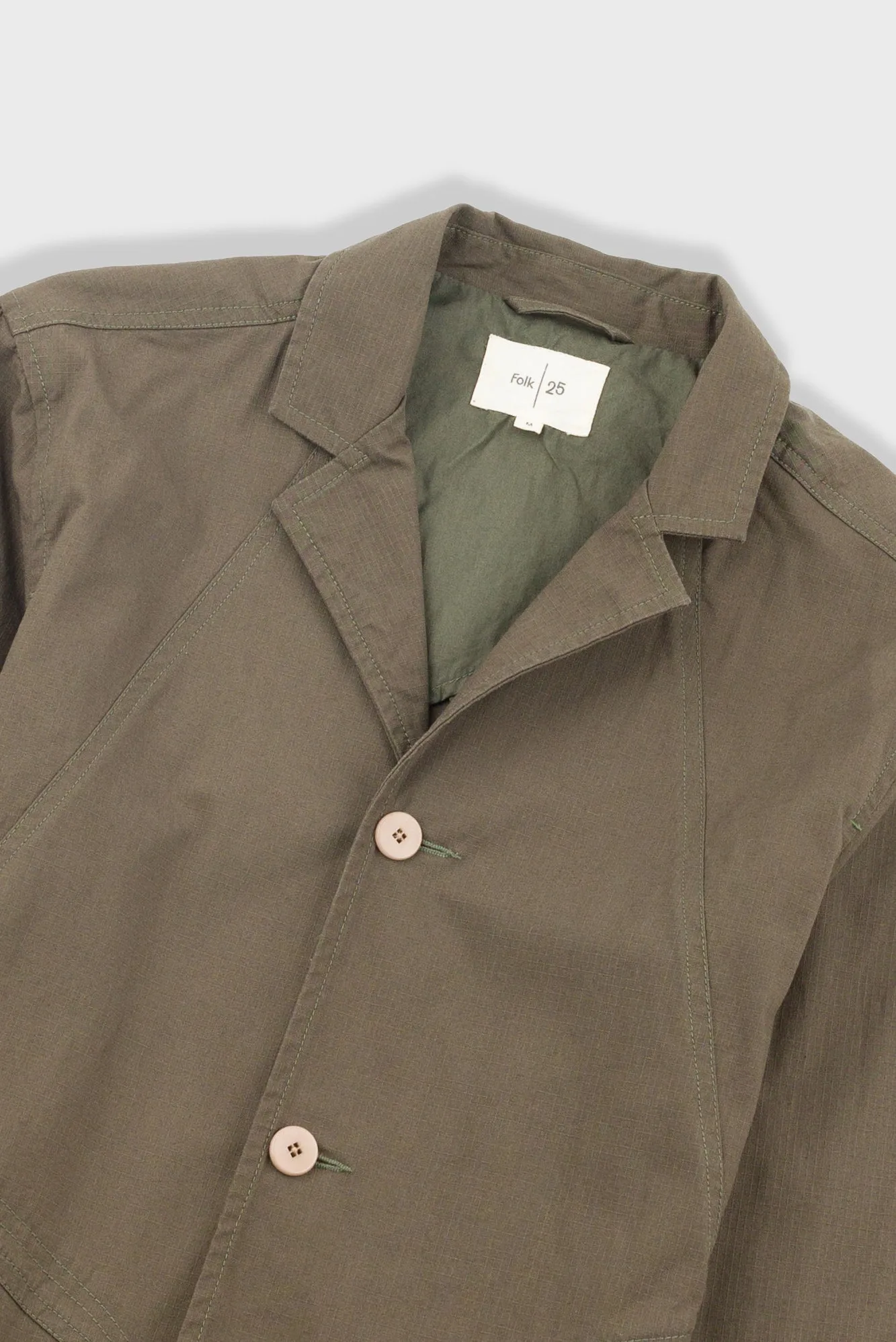 Anniversary Blazer - Dark Olive Ripstop sold by Folk product image thumbnail 5