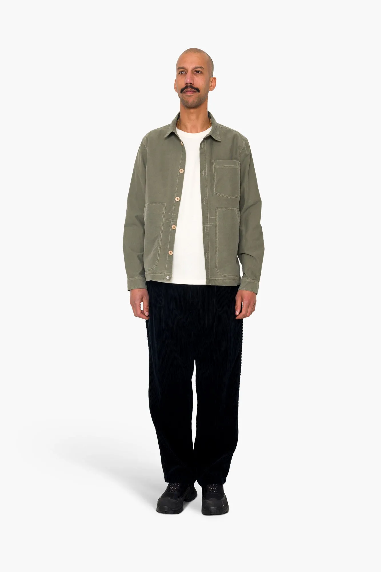 Assembly Utility Jacket - Olive Brushed sold by Folk product image thumbnail 2