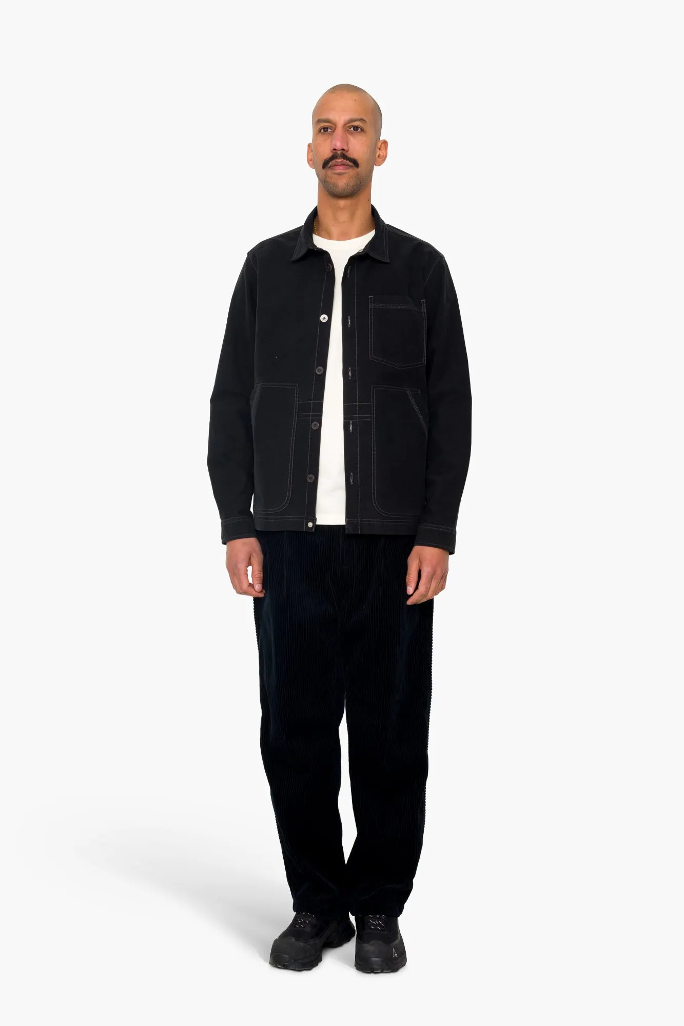 Assembly Utility Jacket - Black Brushed sold by Folk product image thumbnail 2