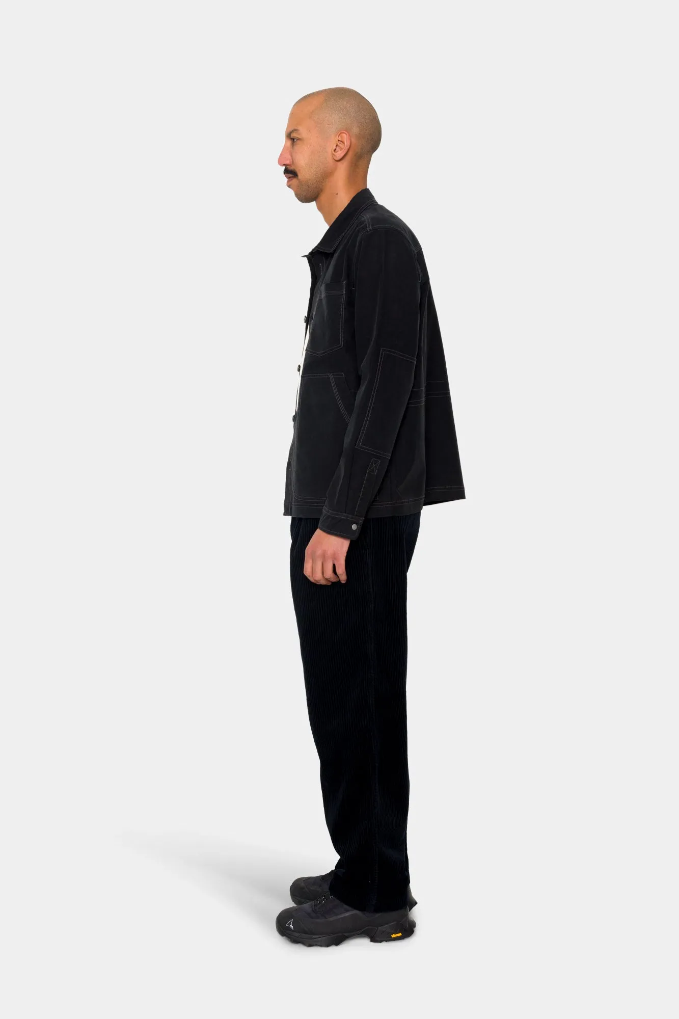 Assembly Utility Jacket - Black Brushed sold by Folk product image thumbnail 4
