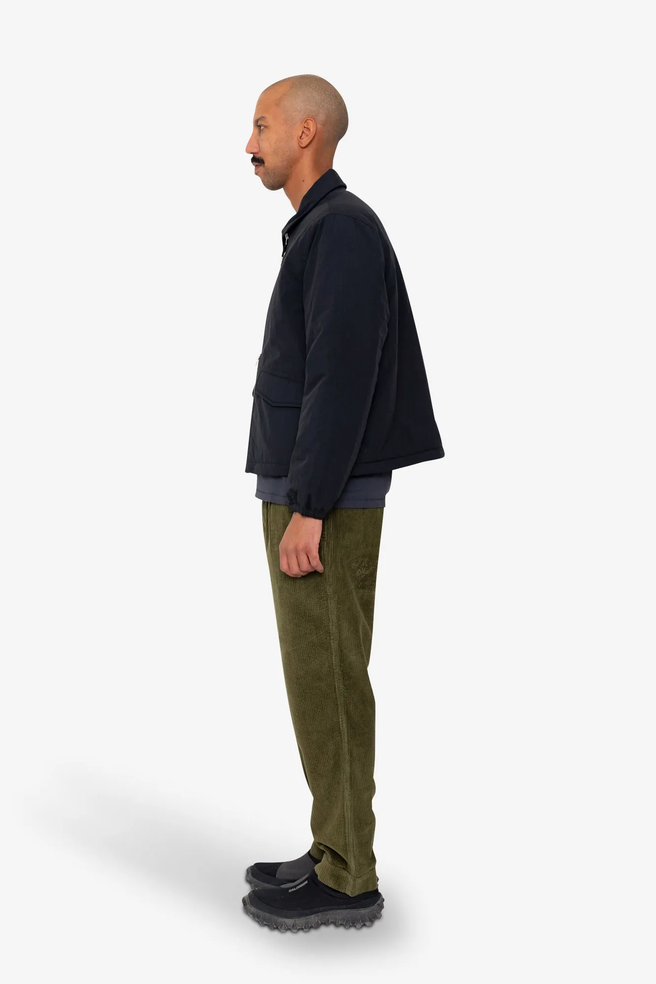 Wadded Bomber - Black Ripstop Nylon sold by Folk product image thumbnail 4