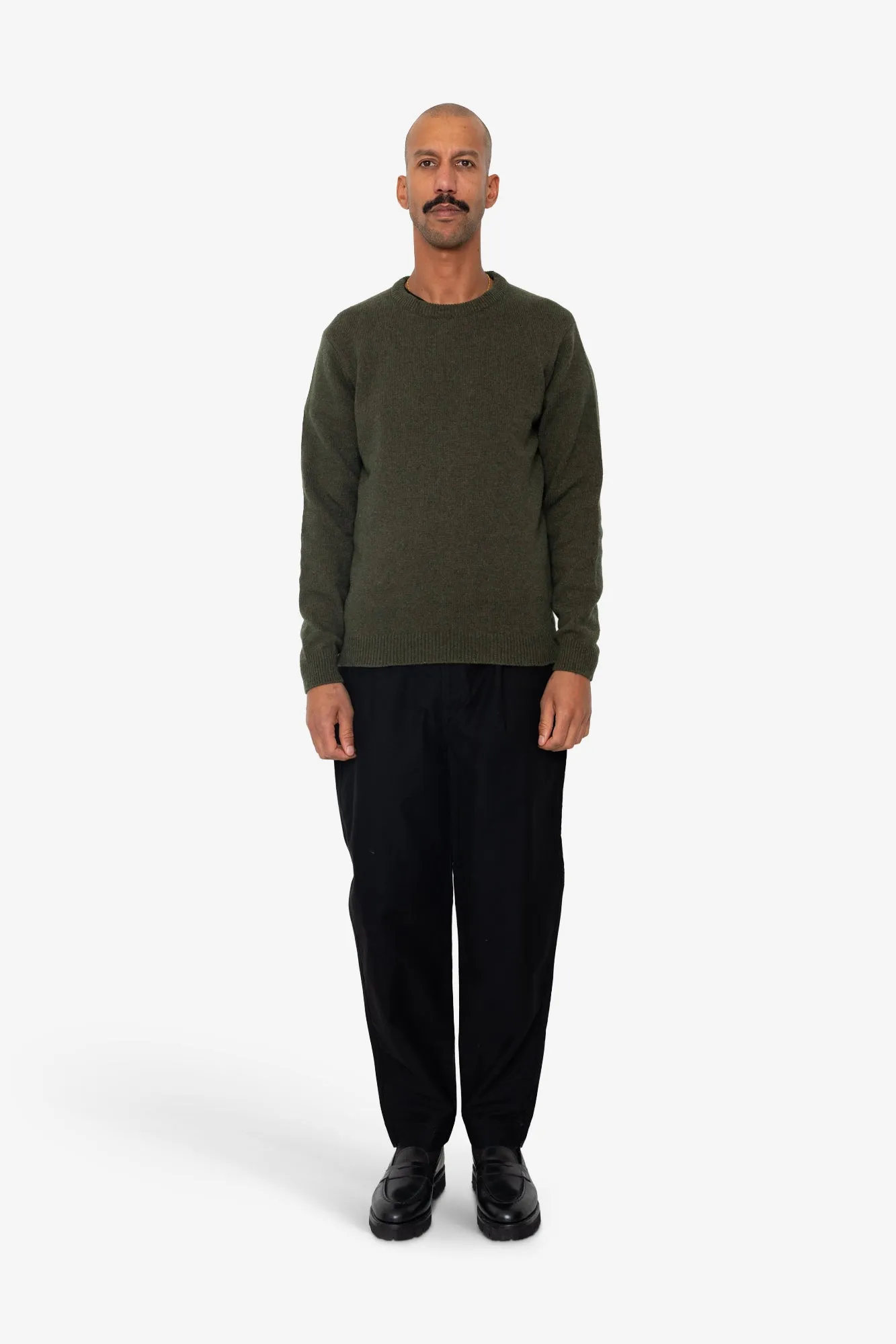 Assembly Crew Jumper - Forest sold by Folk product image thumbnail 2