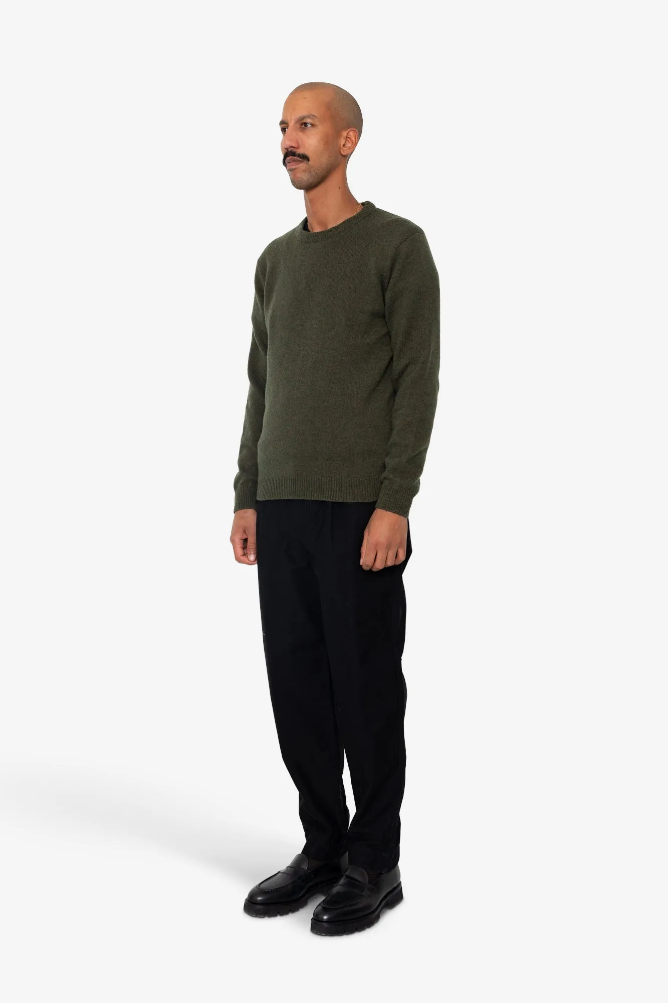 Assembly Crew Jumper - Forest sold by Folk product image thumbnail 3