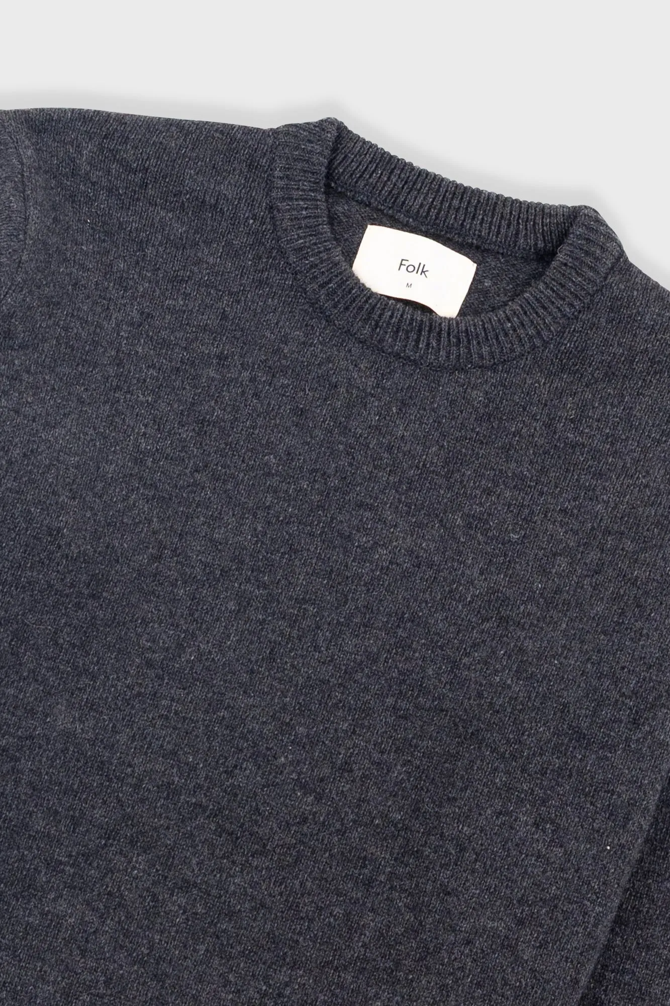 Assembly Crew Jumper - Graphite sold by Folk product image thumbnail 5