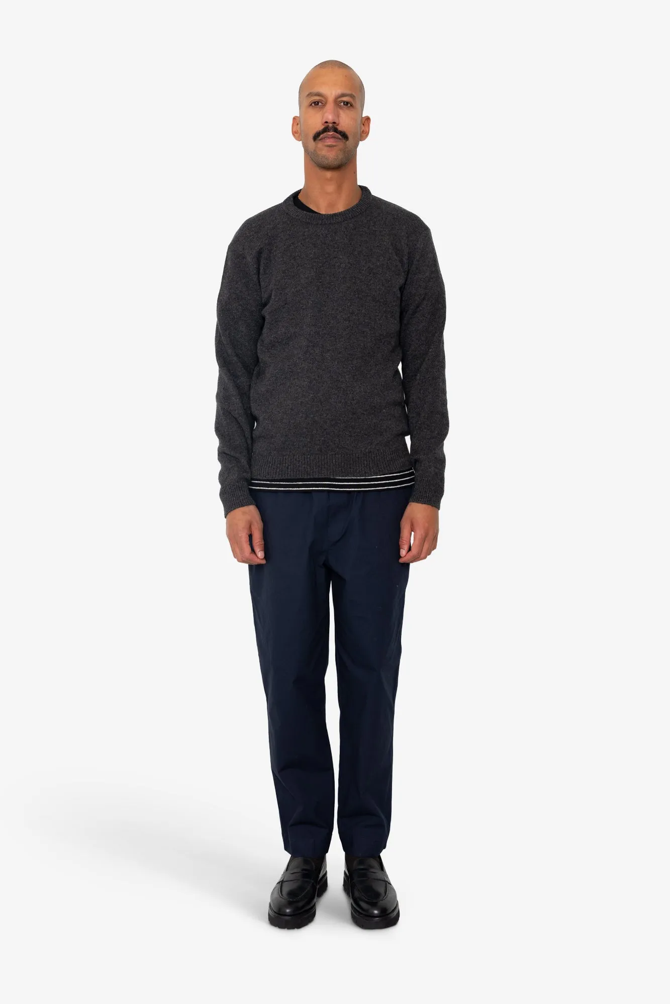 Assembly Crew Jumper - Graphite sold by Folk product image thumbnail 2