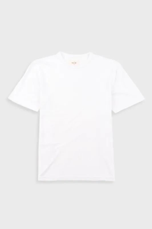 Relaxed Assembly T-Shirt - White Nep sold by Folk
