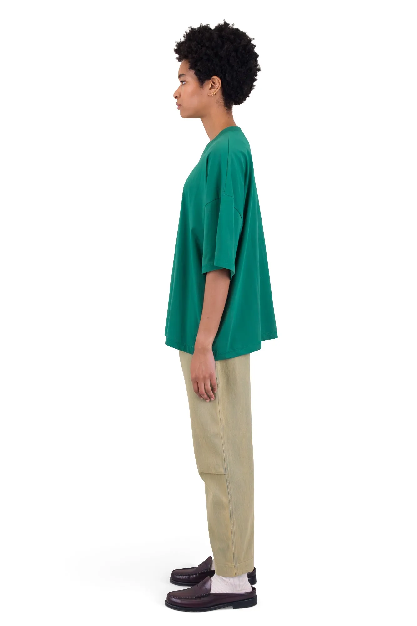 Boyfriend T-Shirt - Vintage Green sold by Folk product image thumbnail 4