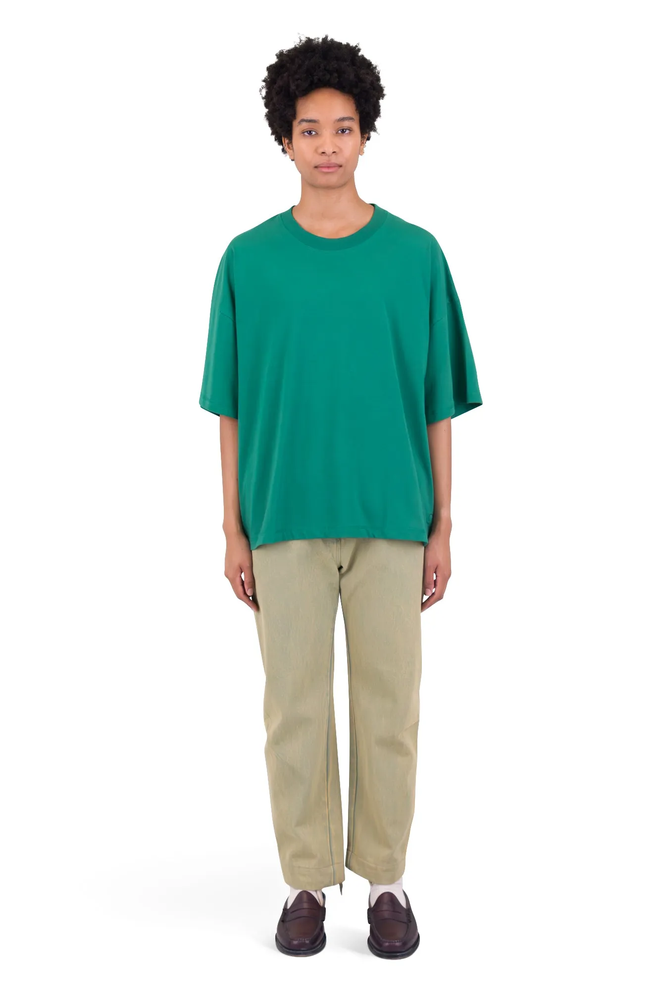 Boyfriend T-Shirt - Vintage Green sold by Folk product image thumbnail 2