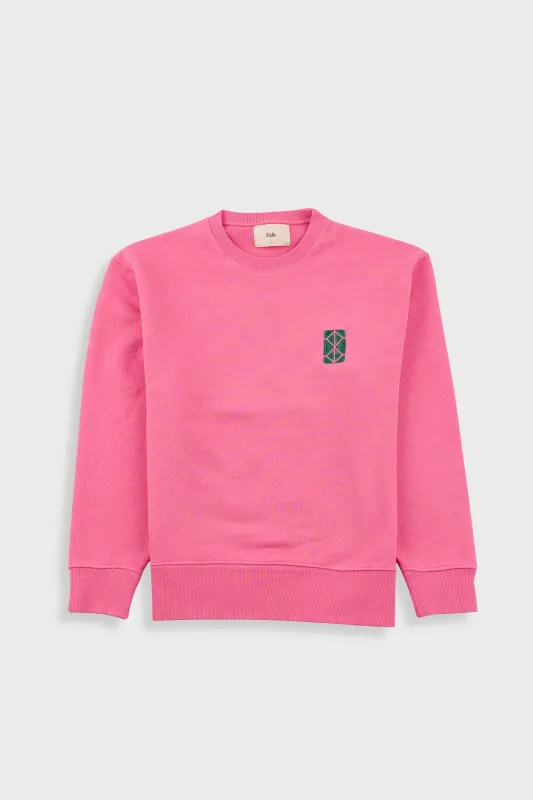 Boxy Sweat - Coral made by Folk