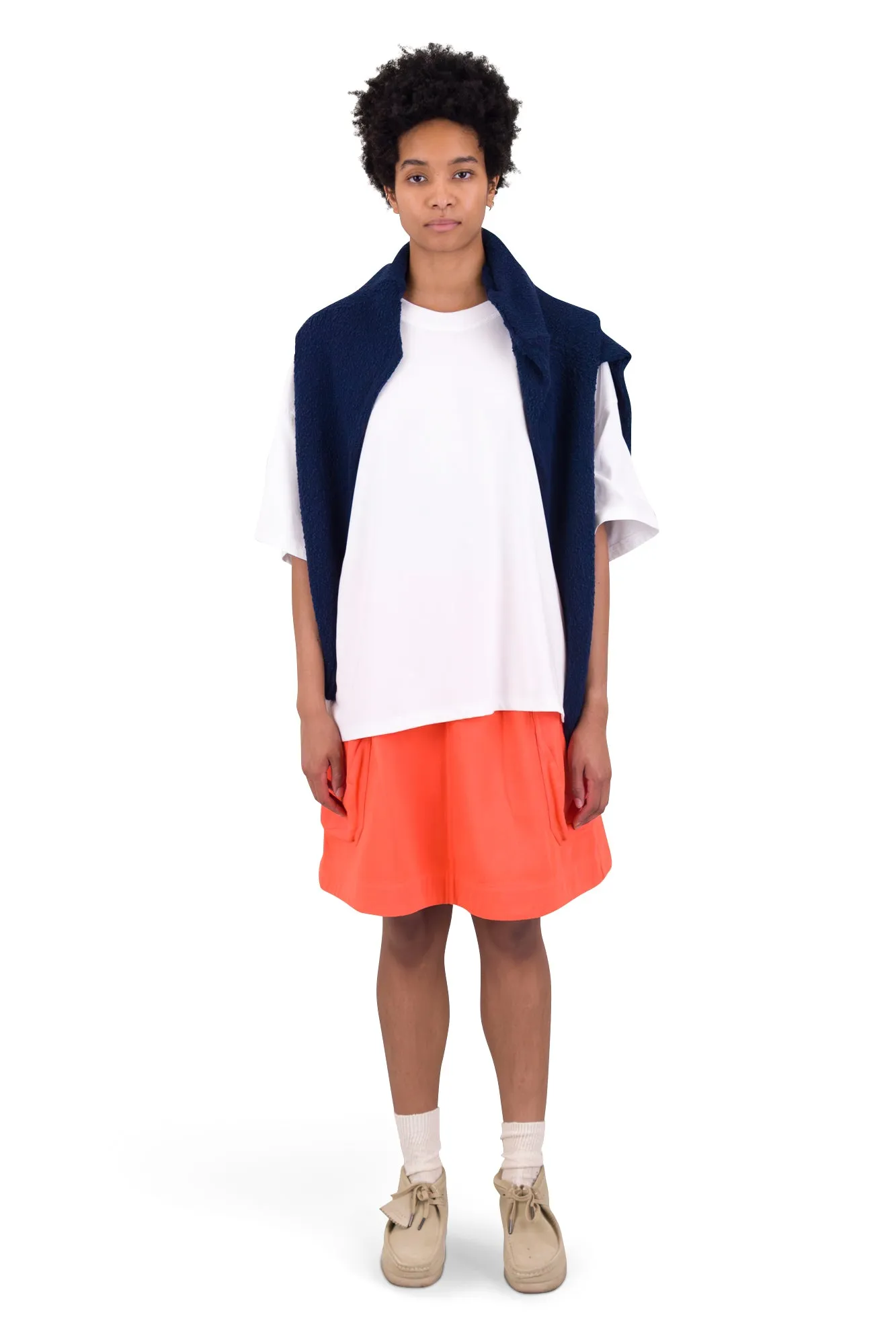 Prism Skirt - Coral Twill sold by Folk product image thumbnail 2