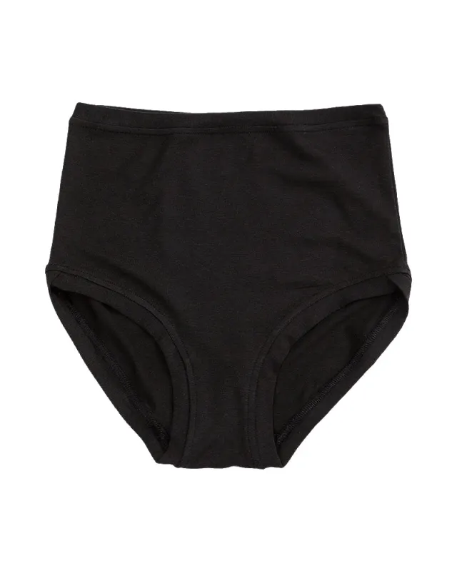 Harry Duley | High Rise Pants - Black made by Folk