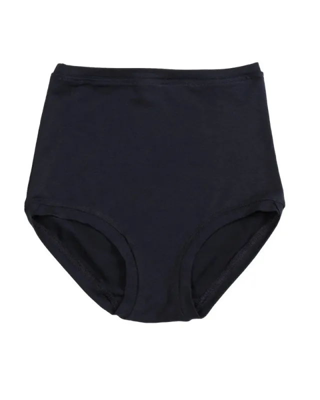 Harry Duley | High Rise Pants - Navy sold by Folk