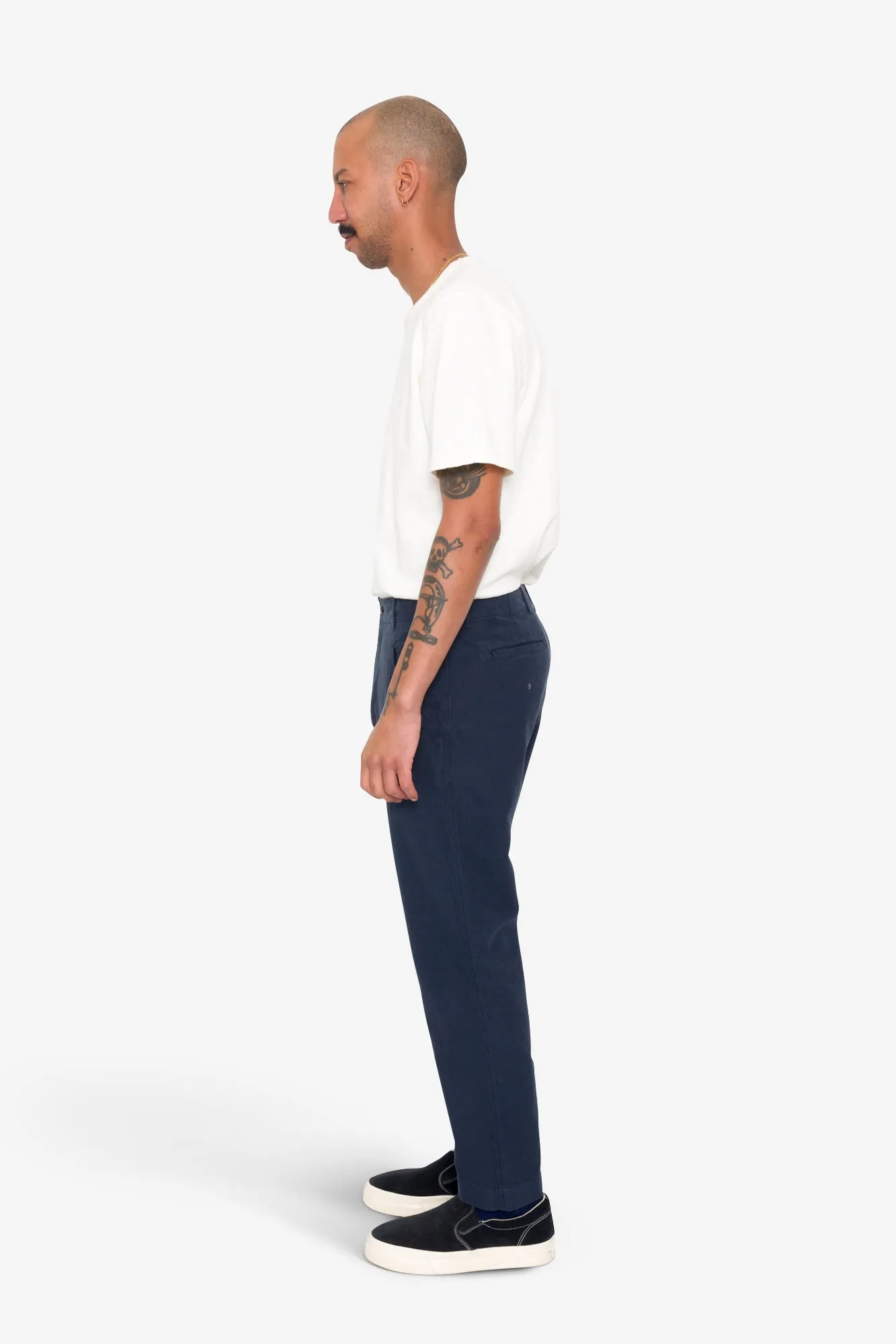 Lean Assembly Pant - Navy SS25 sold by Folk product image thumbnail 4