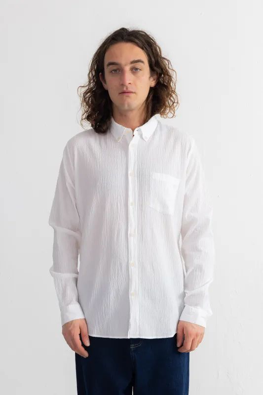 Relaxed Fit Shirt - White Texture sold by Folk