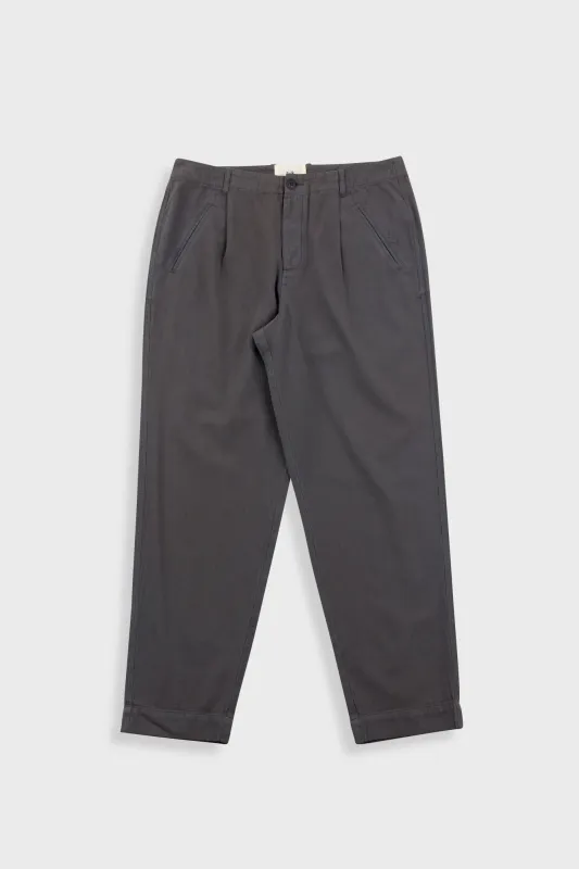 Assembly Pant - Soft Black Herringbone sold by Folk