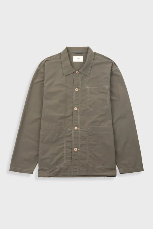 Lite Assembly Jacket - Dark Olive sold by Folk