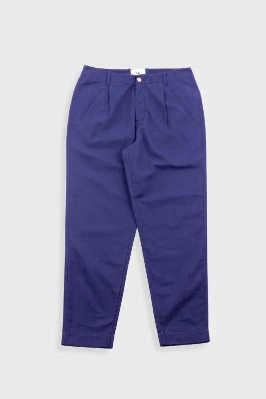 Assembly Pant - Mid Blue Moleskin sold by Folk