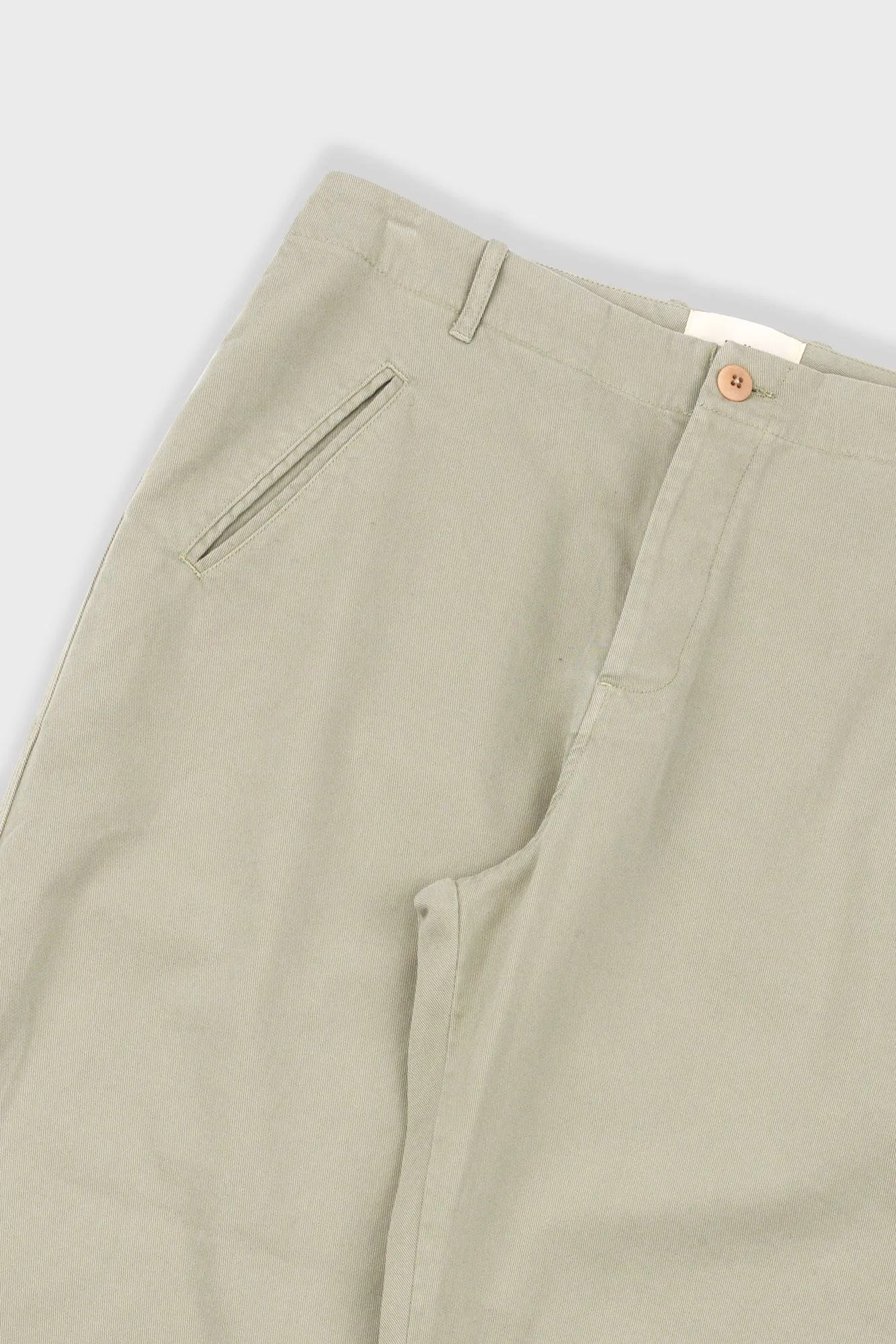 Lean Assembly Pant - Light Olive Brushed Twill sold by Folk product image thumbnail 5