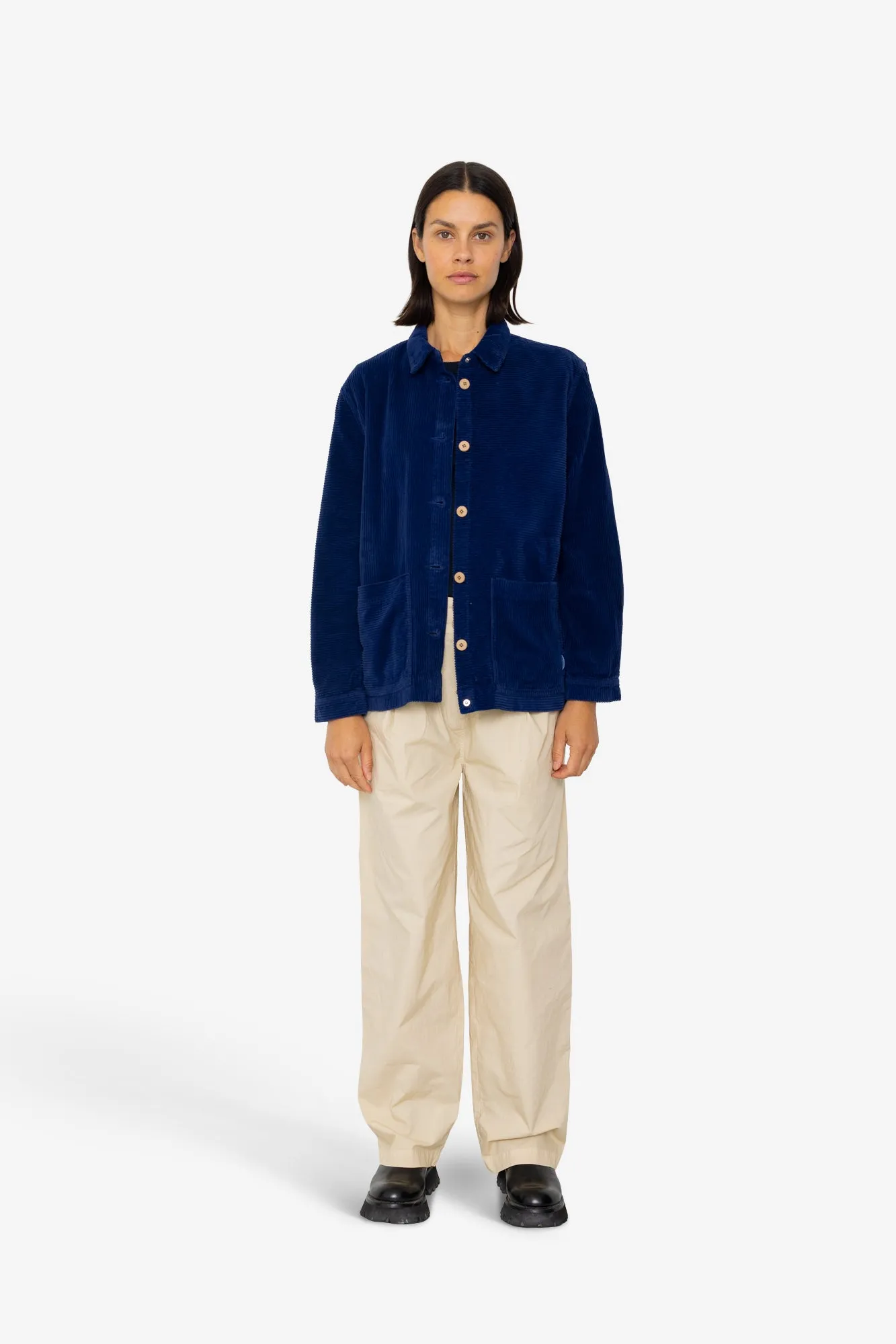 Assembly Jacket - Rich Navy Directional Cord sold by Folk product image thumbnail 2
