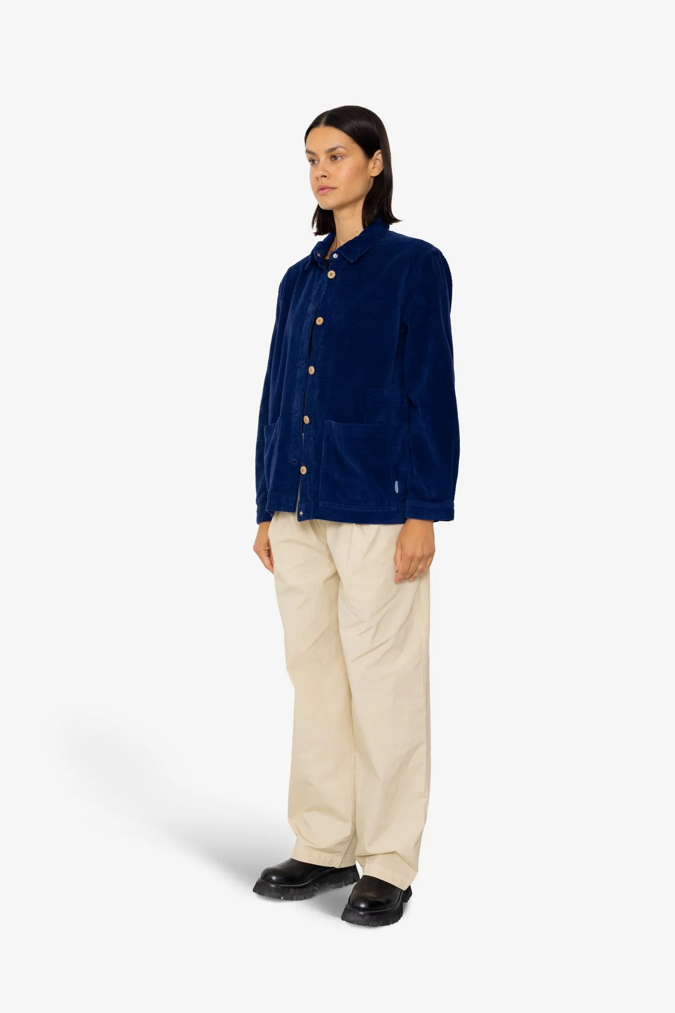 Assembly Jacket - Rich Navy Directional Cord sold by Folk product image thumbnail 3