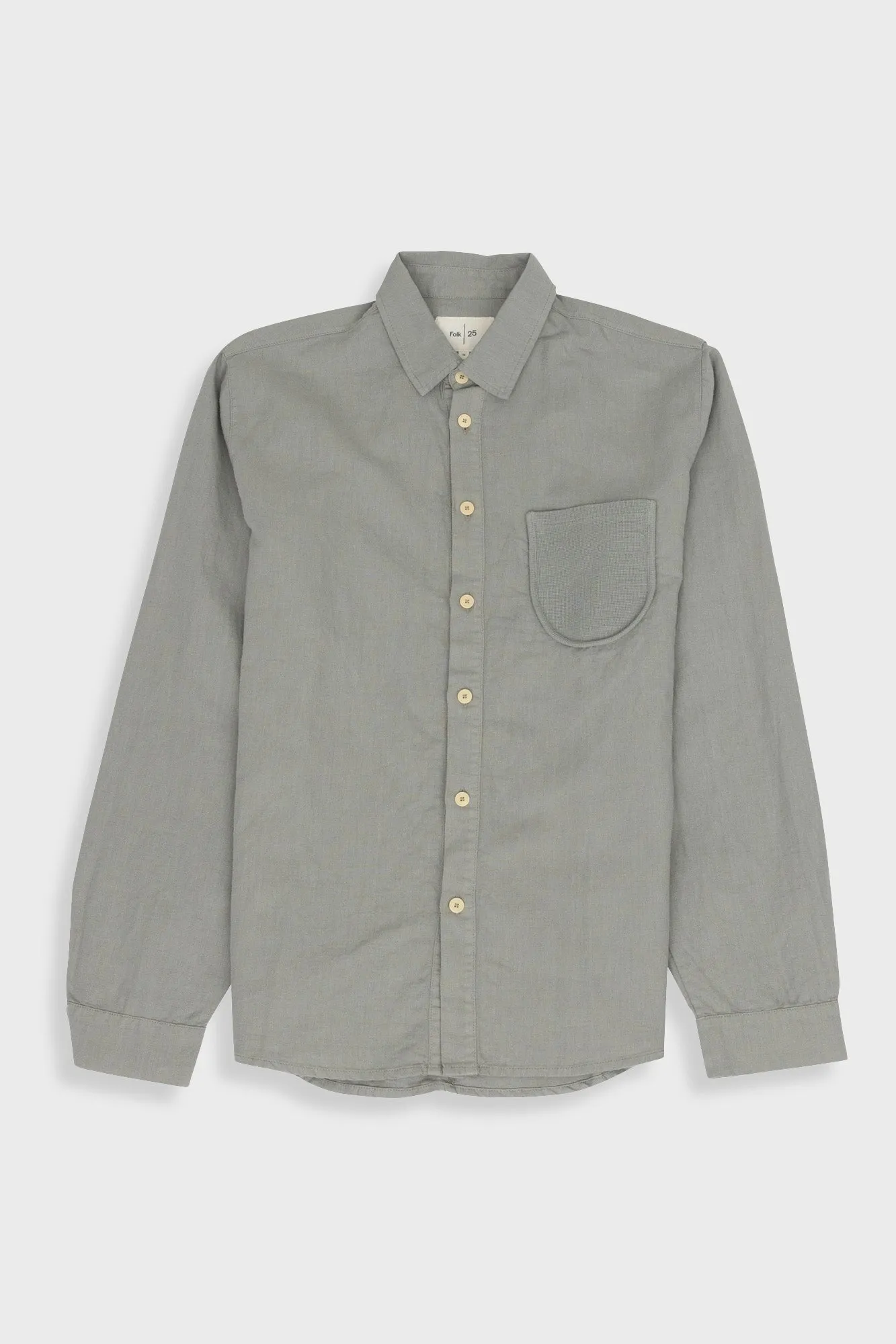 Contrast Pocket Shirt - Sage sold by Folk