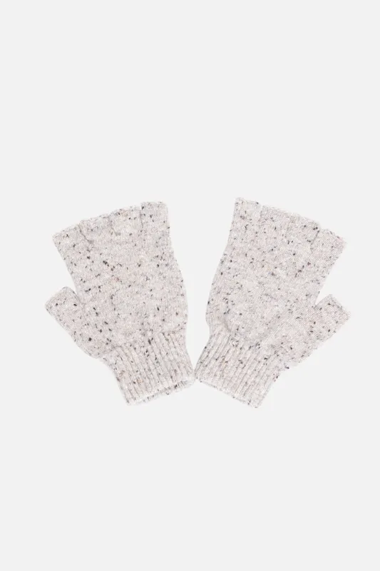 Shin Fingerless Gloves - Oat sold by Folk