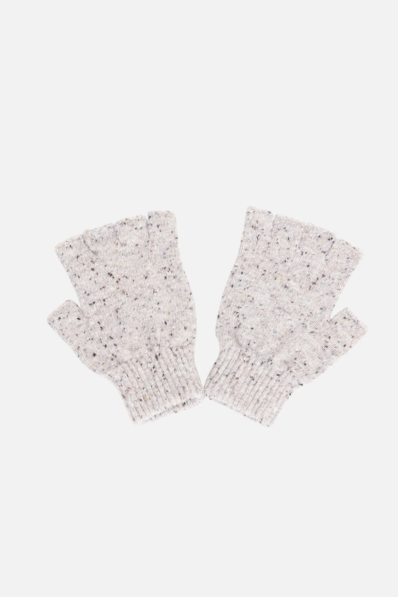 Shin Fingerless Gloves - Oat sold by Folk
