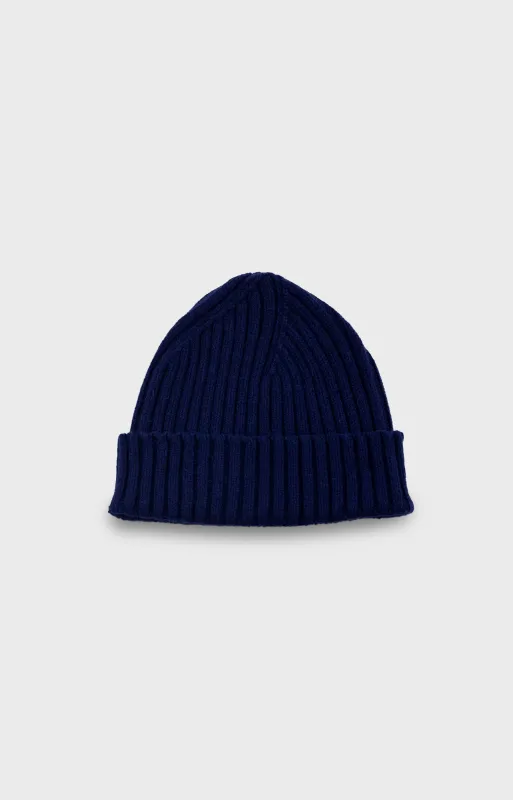 Fairlie Beanie - Navy sold by Folk