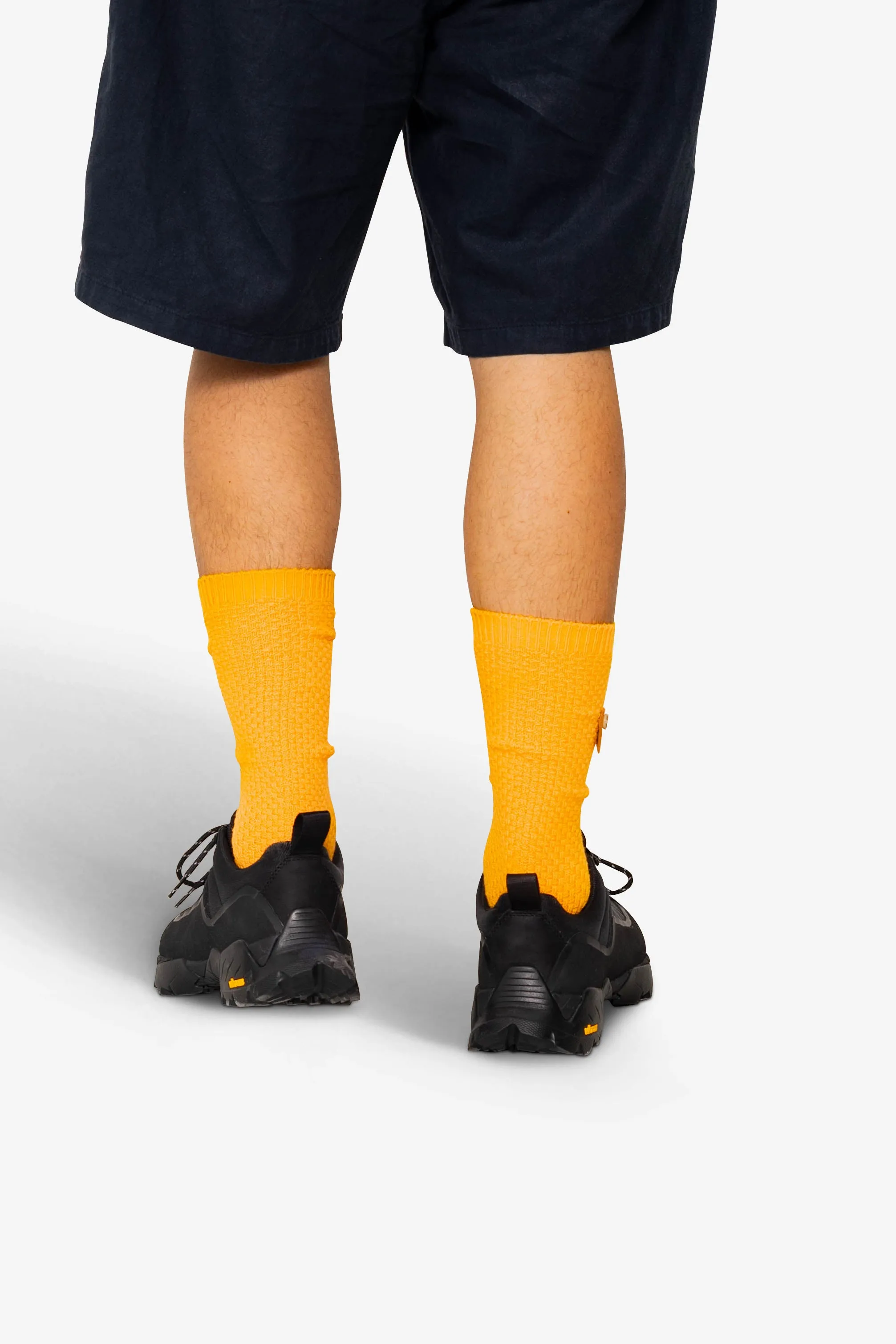 Waffle Socks - Pumpkin sold by Folk product image thumbnail 4