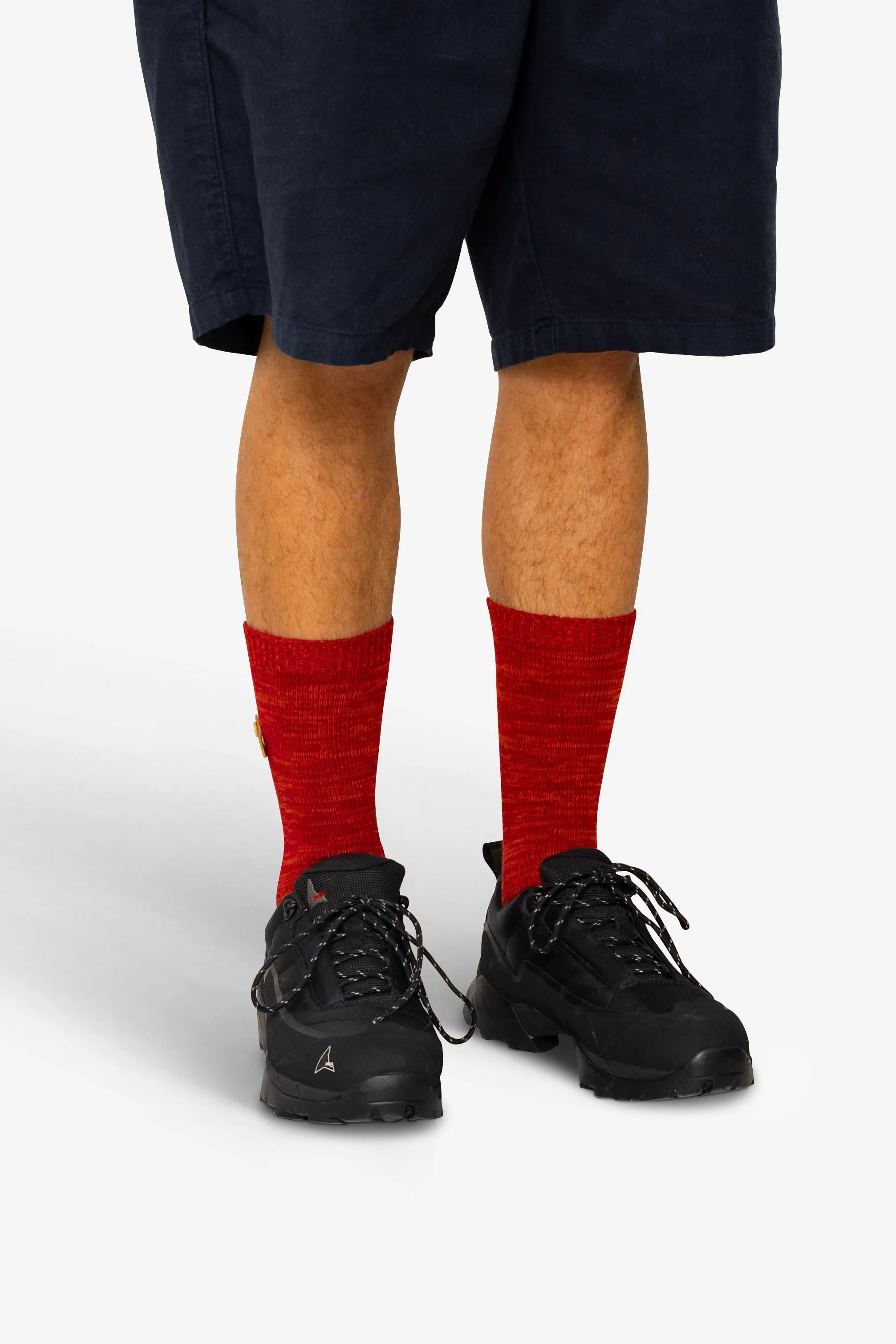 Melange Socks - Crimson Mix sold by Folk product image thumbnail 2