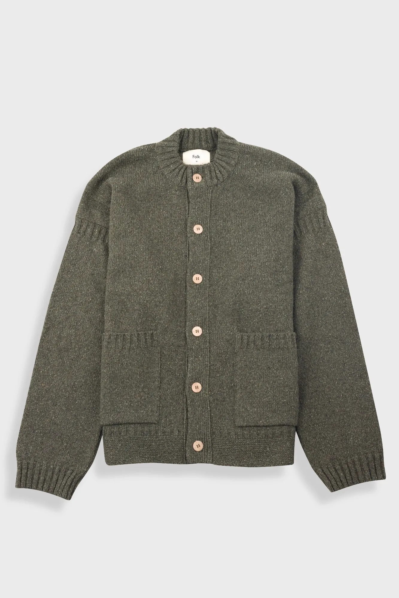 Knitted Jacket - Olive sold by Folk