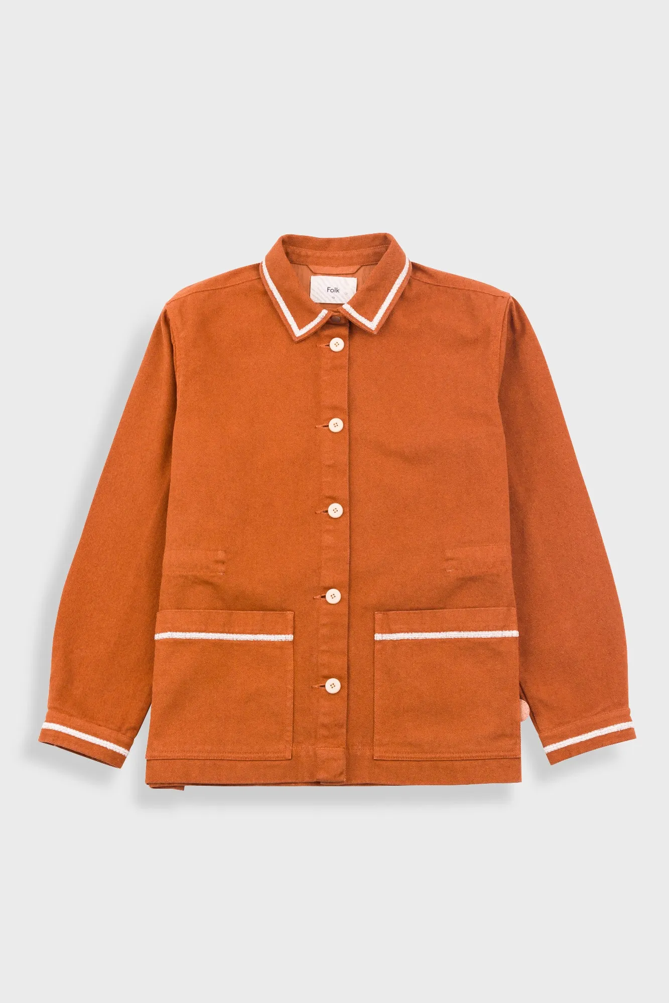 Assembly Jacket - Dark Ginger Twill sold by Folk