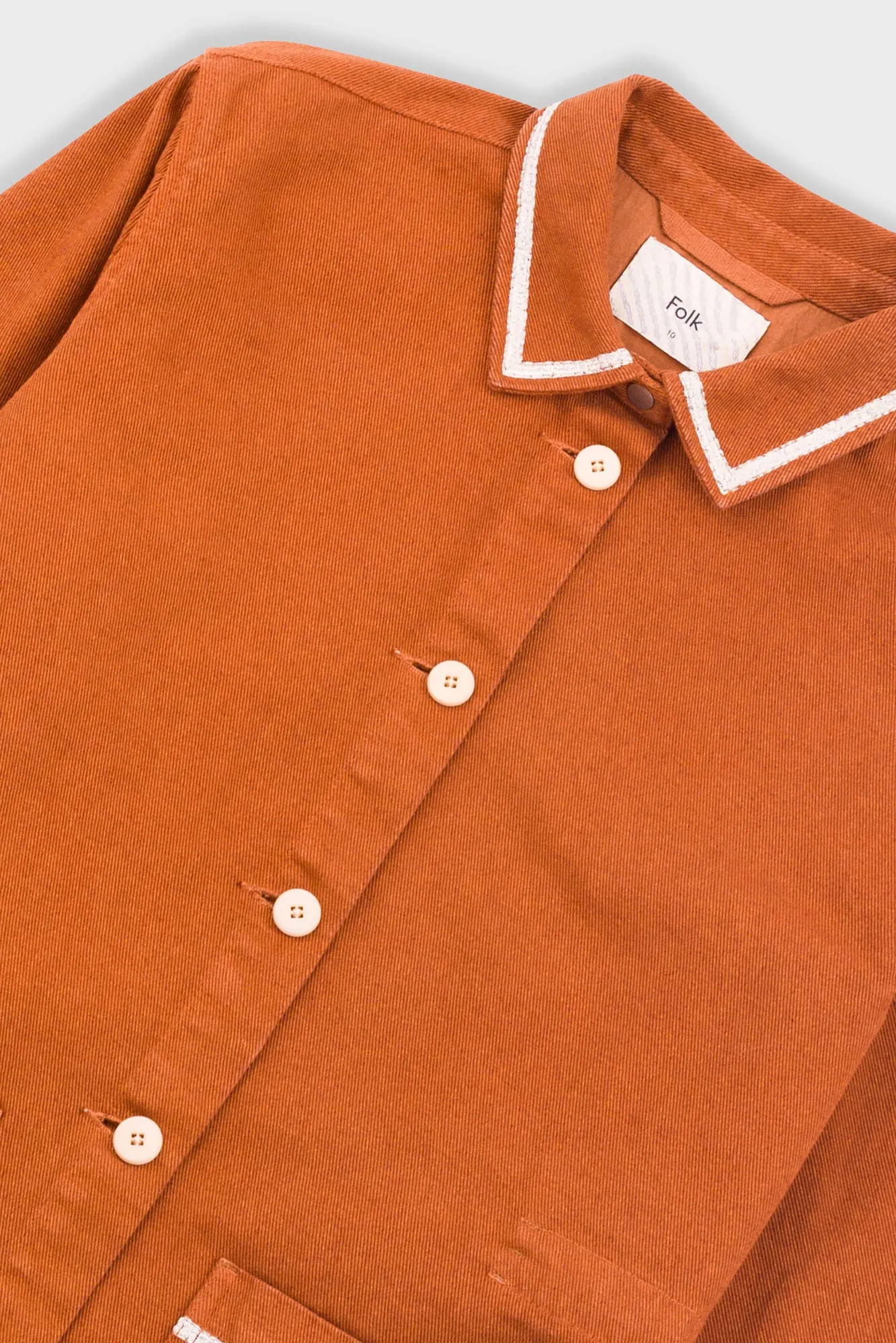 Assembly Jacket - Dark Ginger Twill sold by Folk product image thumbnail 5