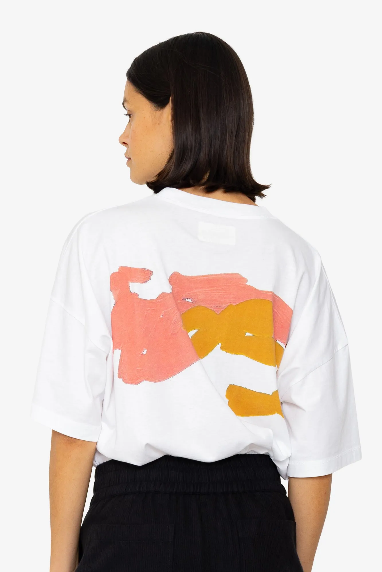 Boyfriend T-Shirt - Graphic White sold by Folk product image thumbnail 5