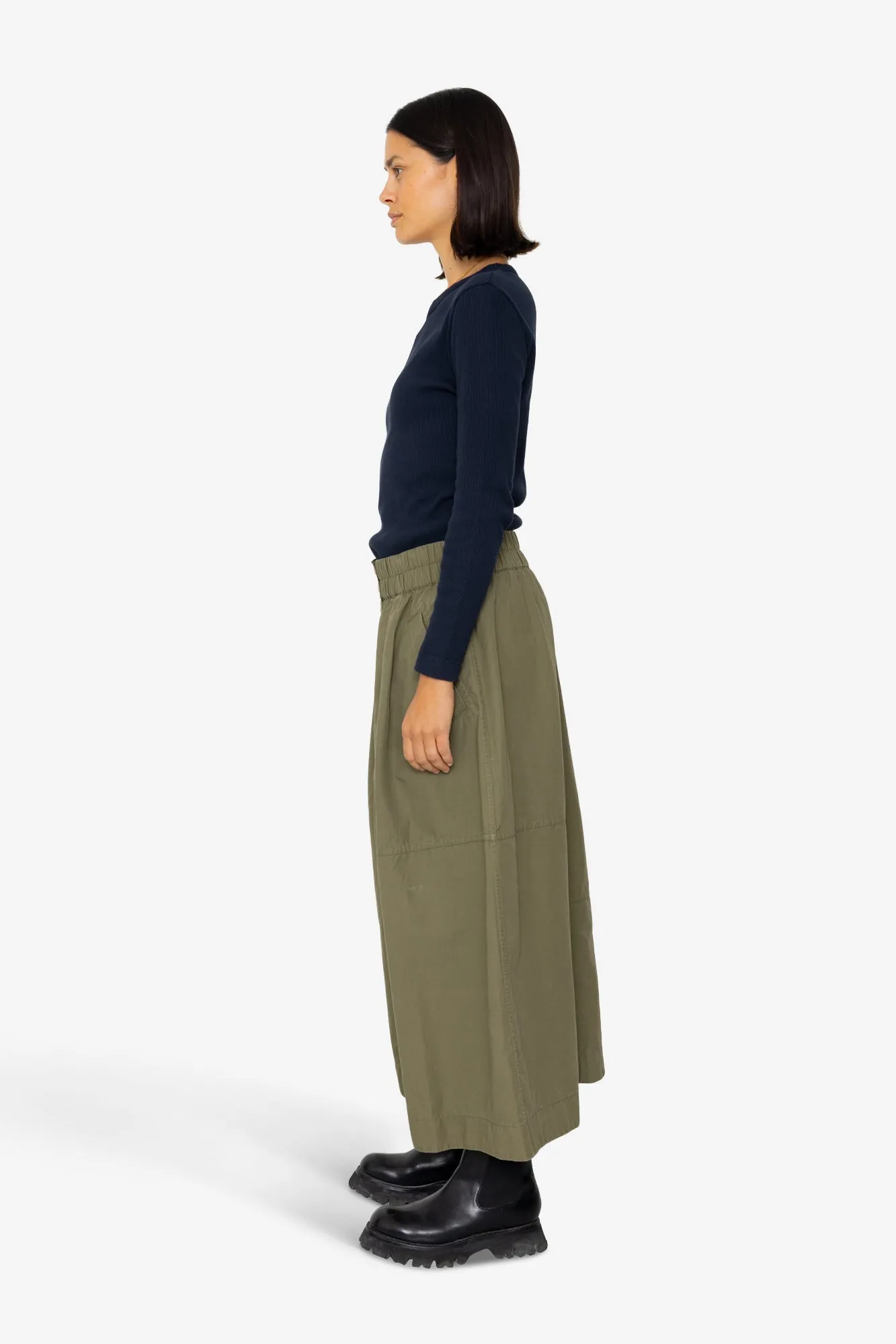 Maxi Skirt - Dark Olive sold by Folk product image thumbnail 4
