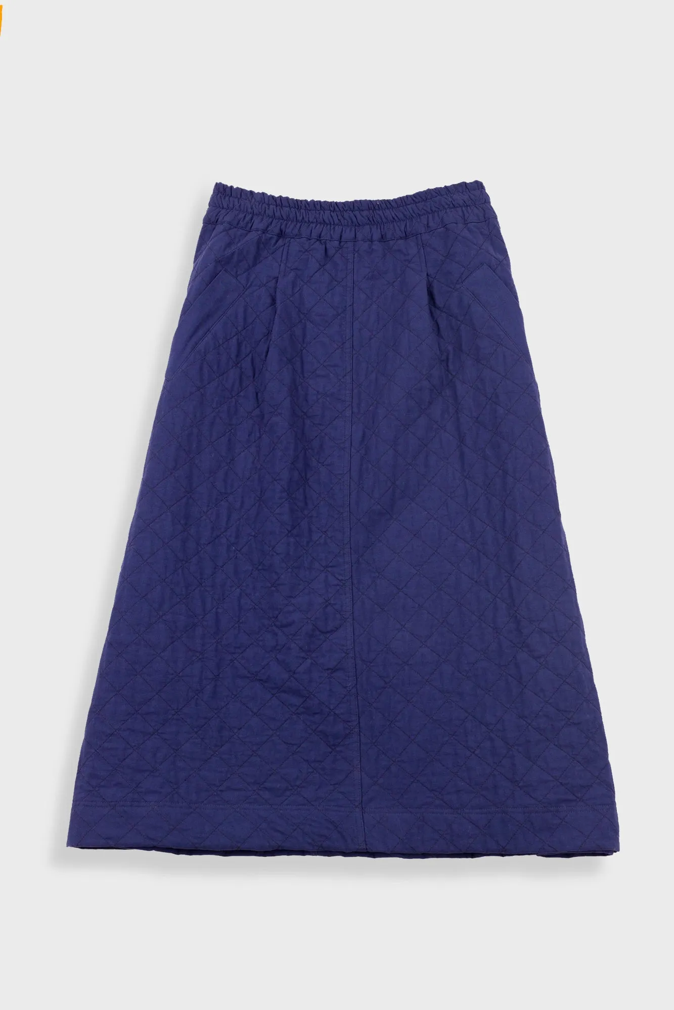 Maxi Skirt - Quilted Navy sold by Folk