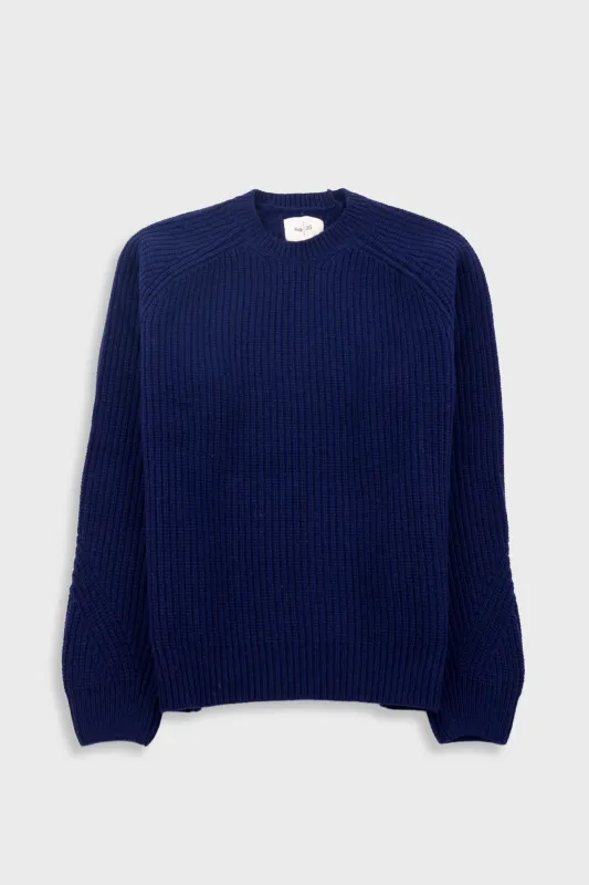 Direction Jumper - Rich Navy sold by Folk