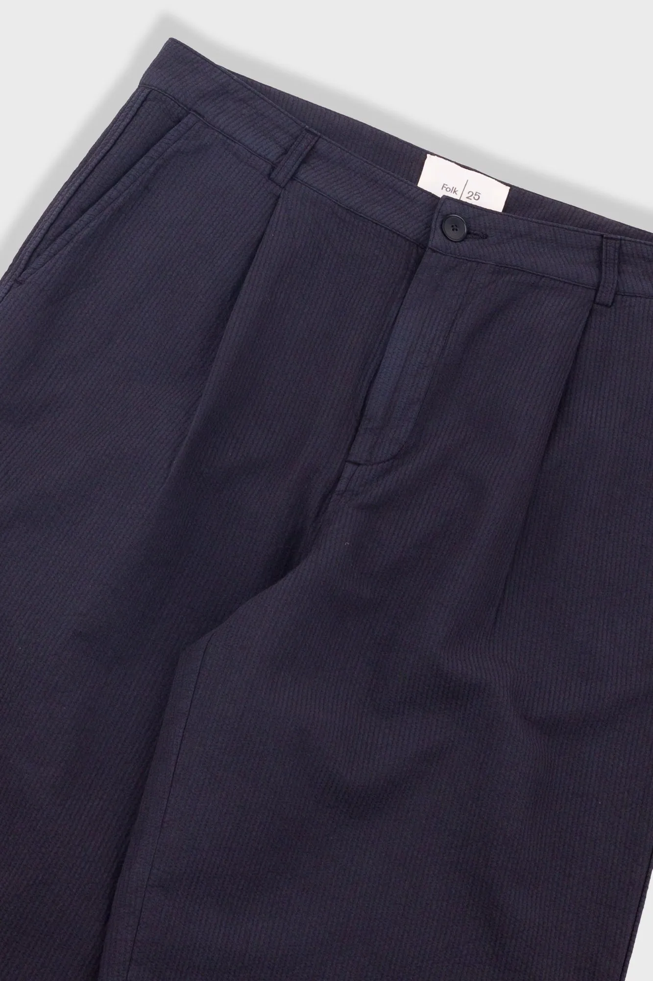 Wide Fit Trouser - Soft Black Topstitch sold by Folk product image thumbnail 5