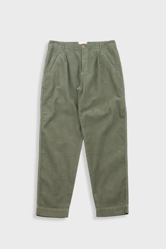 Assembly Pant - Dark Olive Cord sold by Folk