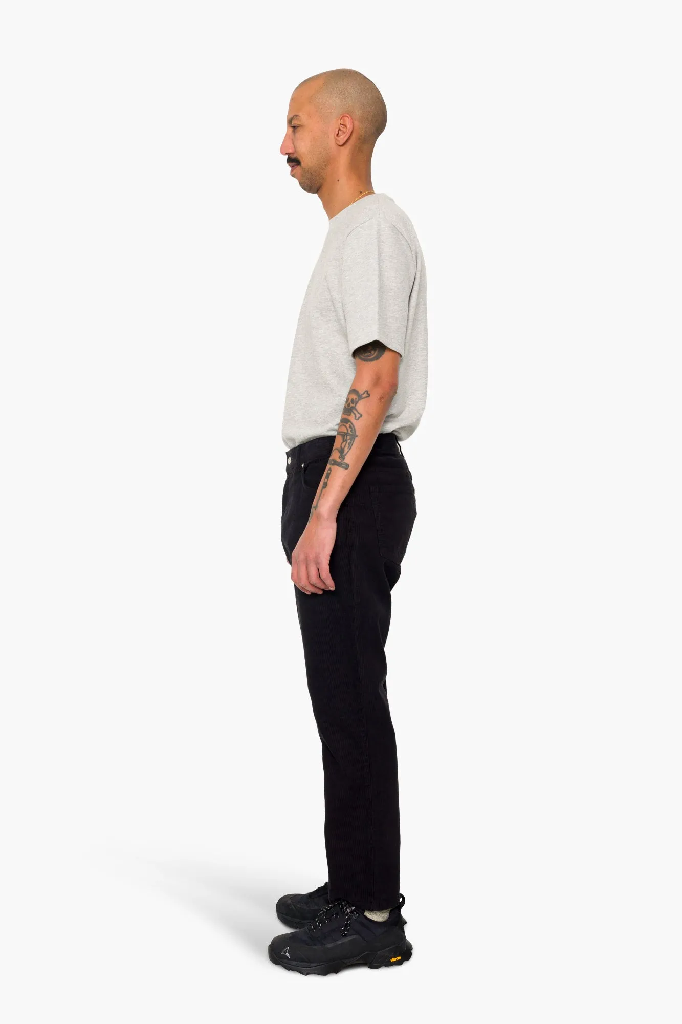5 Pocket Trouser - Soft Black Cord sold by Folk product image thumbnail 4