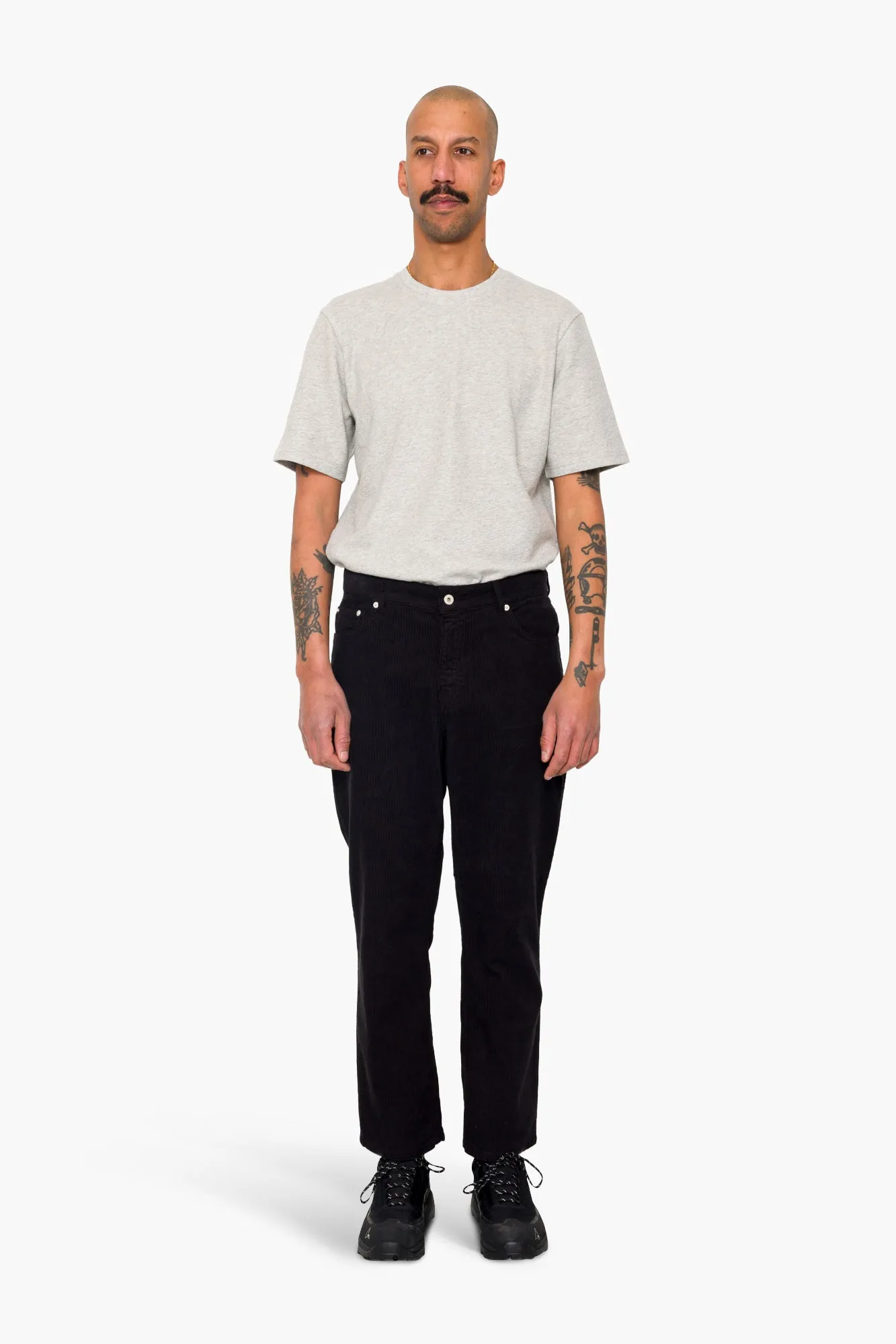 5 Pocket Trouser - Soft Black Cord sold by Folk product image thumbnail 2