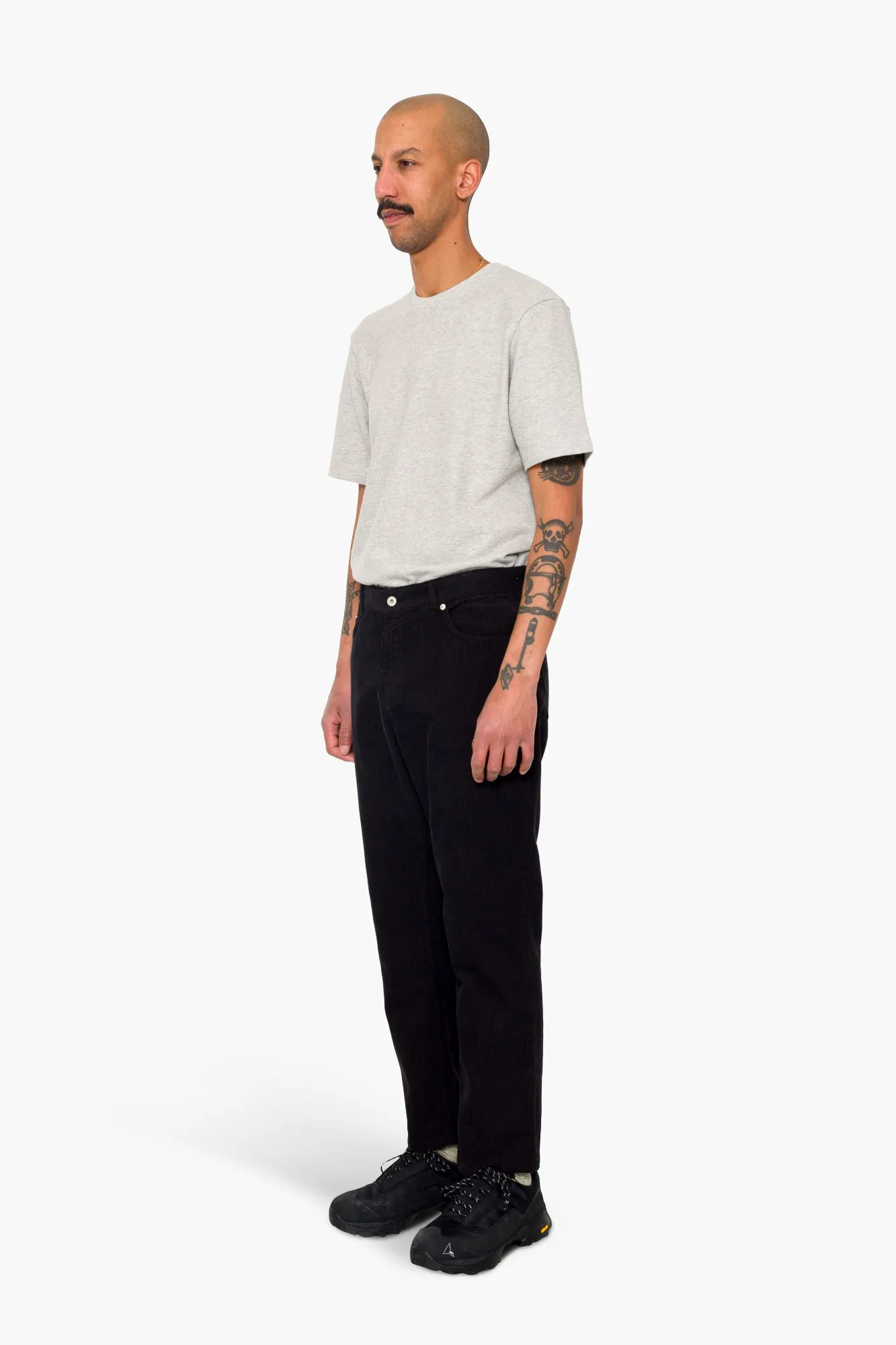 5 Pocket Trouser - Soft Black Cord sold by Folk product image thumbnail 3