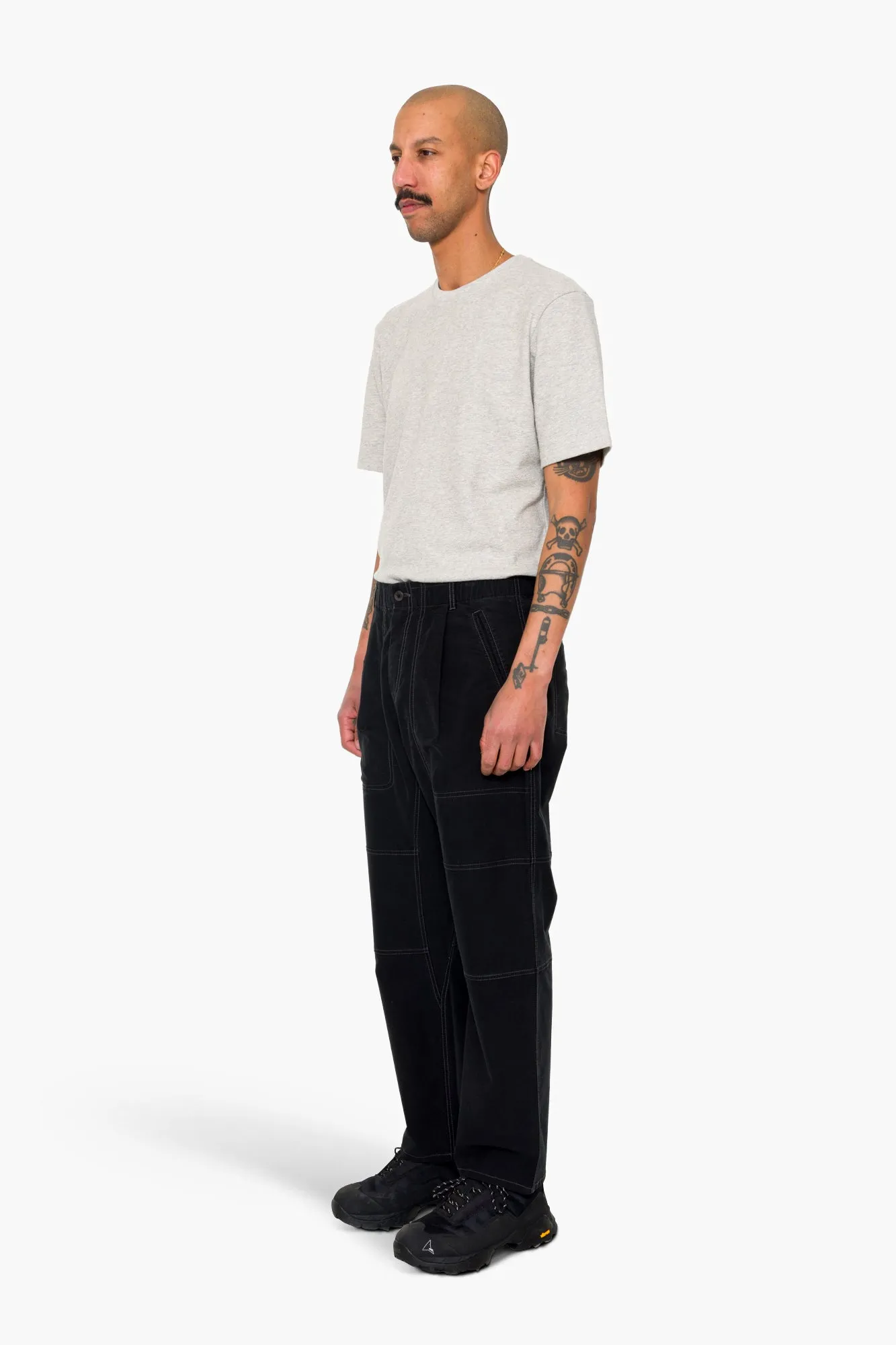 Assembly Utility Trouser - Black Brushed sold by Folk product image thumbnail 3