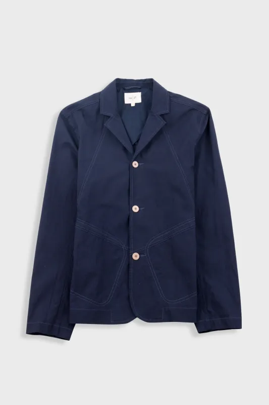 Anniversary Blazer - Navy Ripstop made by Folk