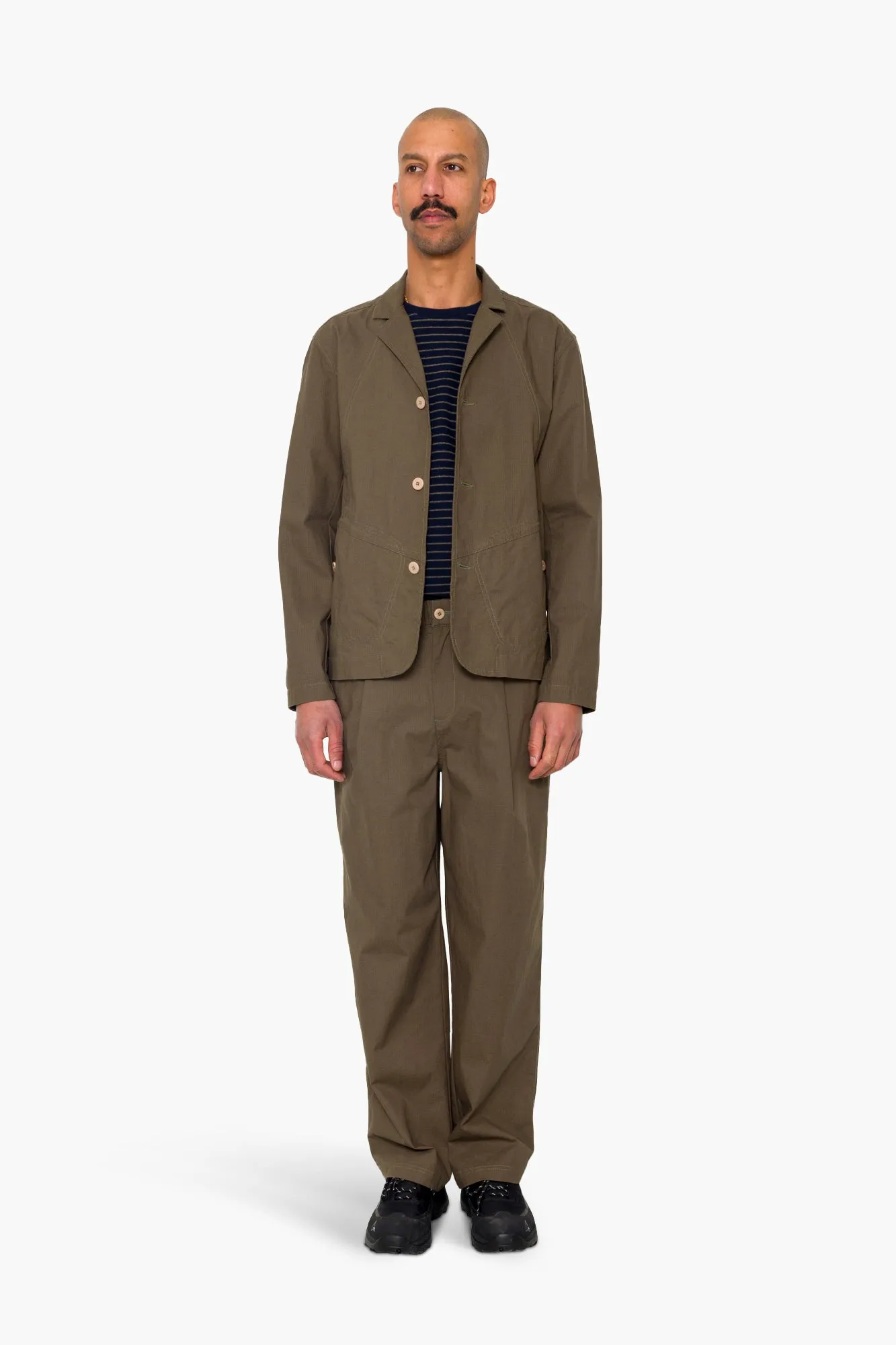 Anniversary Blazer - Dark Olive Ripstop sold by Folk product image thumbnail 2