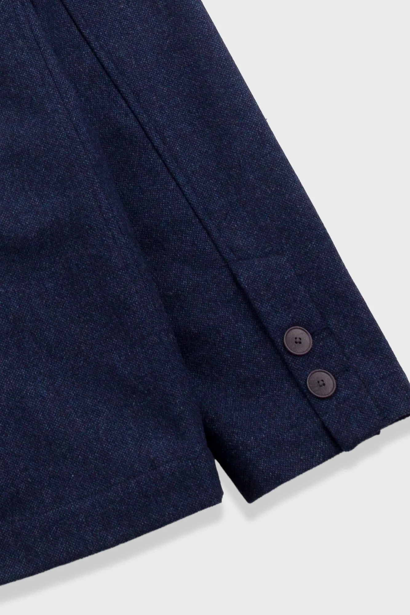 Assembly Blazer - Navy Melange Wool sold by Folk product image thumbnail 5