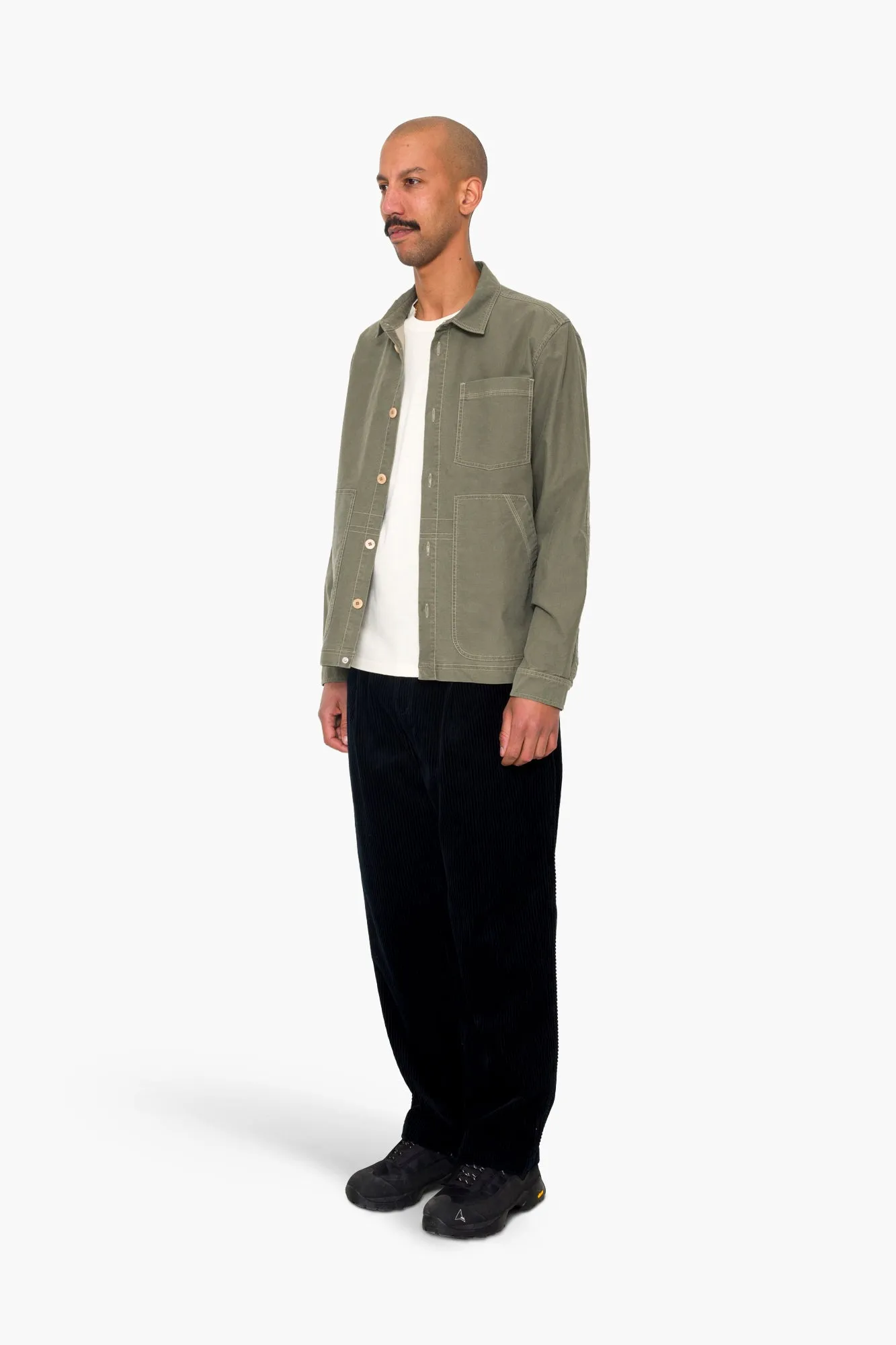 Assembly Utility Jacket - Olive Brushed sold by Folk product image thumbnail 3